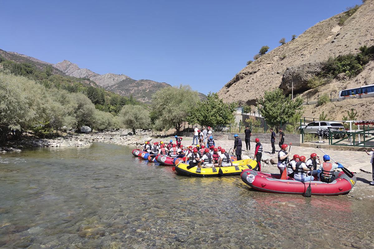 рафтинг у Узбекистане