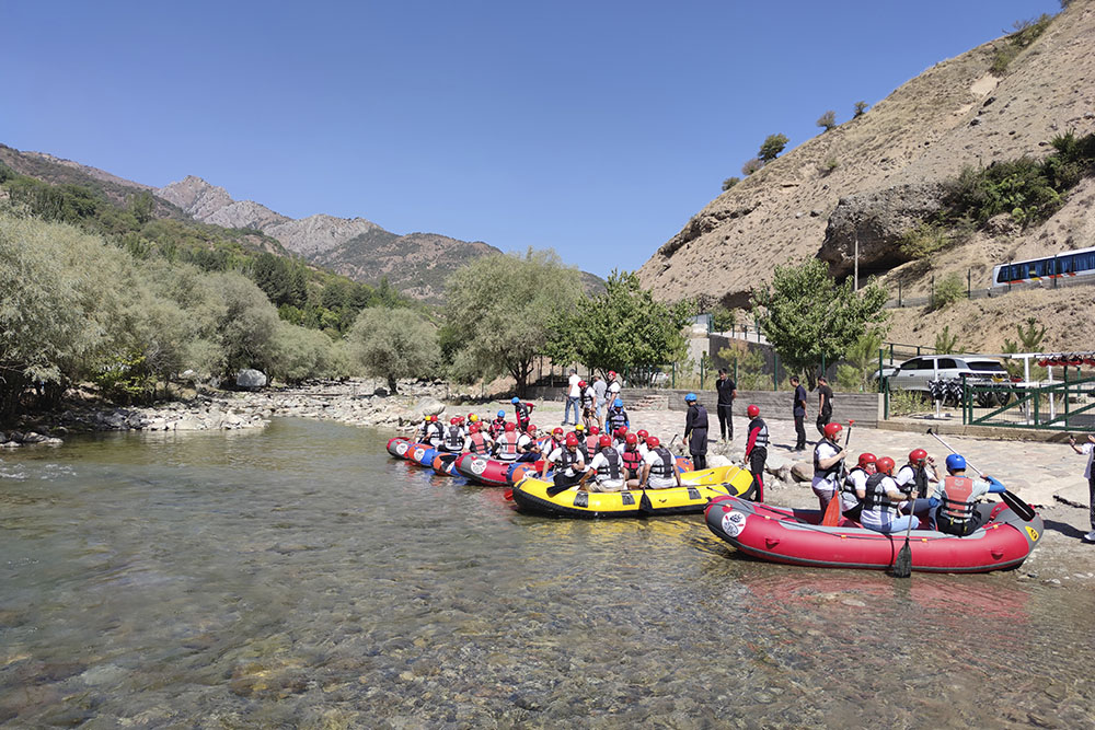 рафтинг у Узбекистане